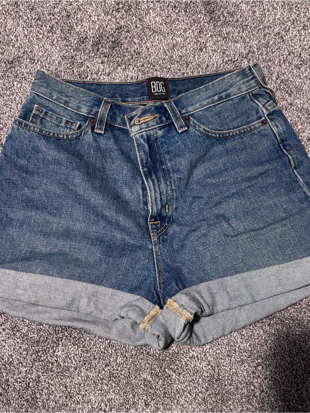 BDG High Waisted Mom Shorts